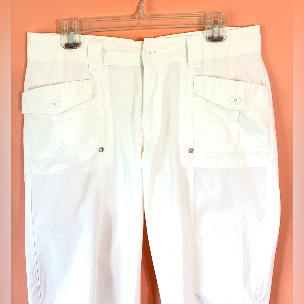 Cotton  White Capri  for Women - Picture 7 of 15
